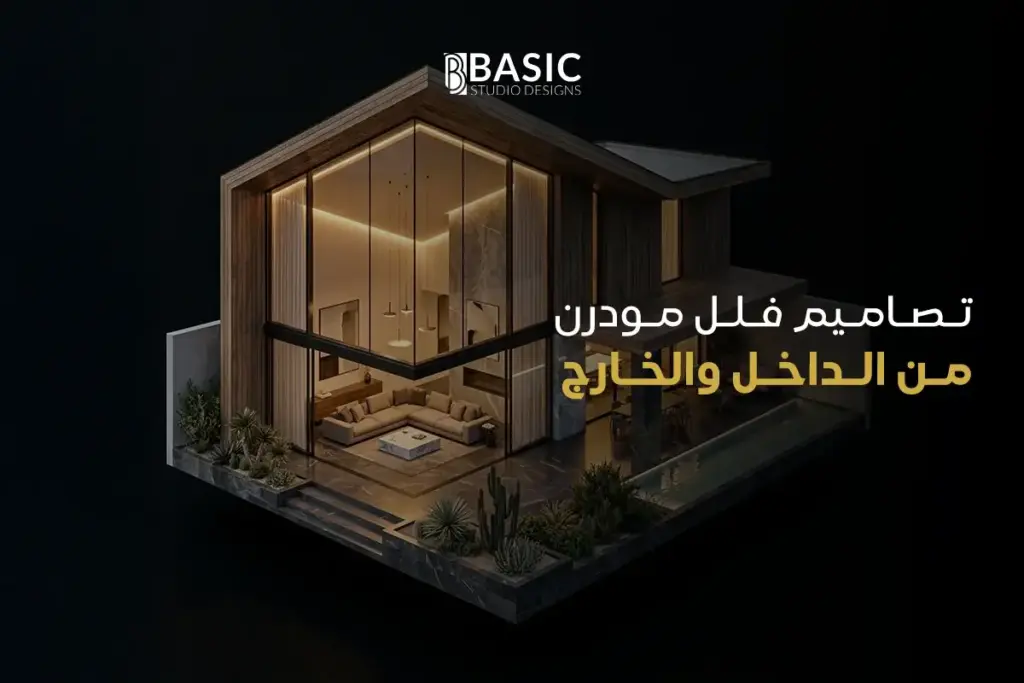 تصاميم فلل مودرن من الداخل والخارج