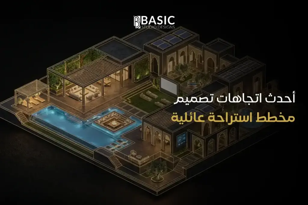أحدث اتجاهات تصميم مخطط استراحة عائلية