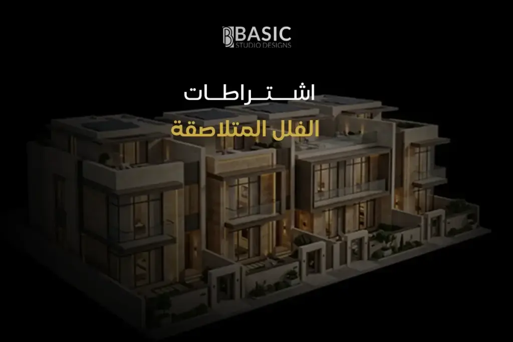 اشتراطات الفلل المتلاصقة