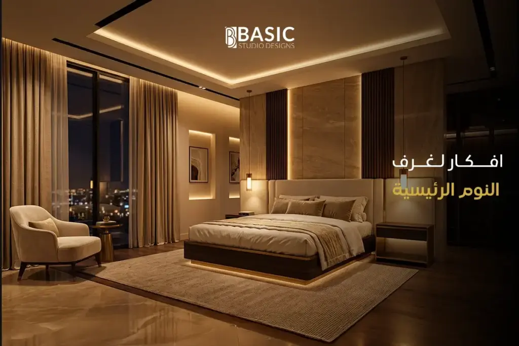 افكار لغرف النوم الرئيسية